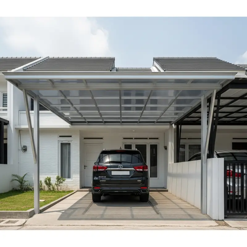 5 Material Atap Carport Terbaik untuk Iklim Tropis