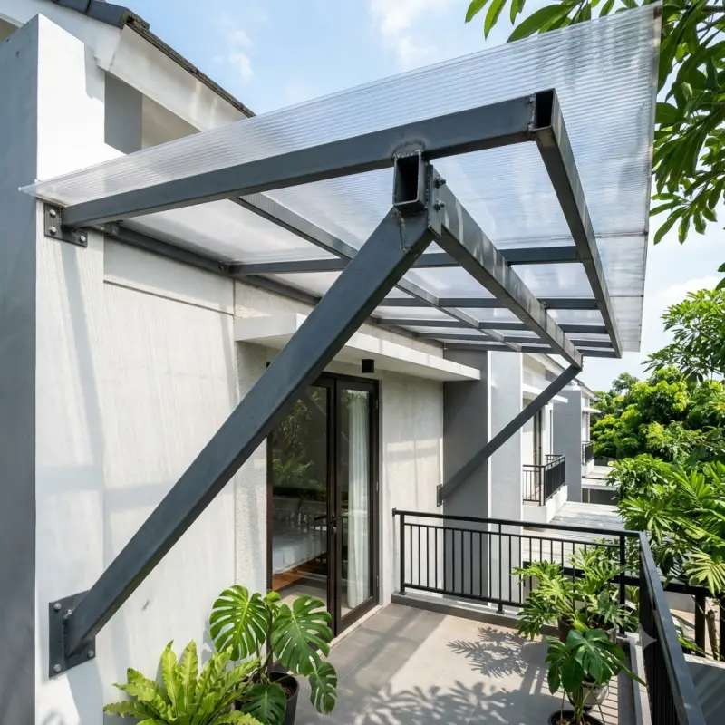 5 Tipe Kanopi Balkon Cocok untuk Iklim Tropis Indonesia