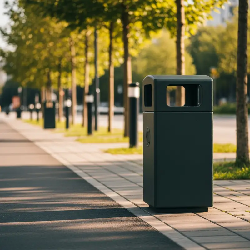 Bukan Soal Banyak, Tapi Soal Posisi: Panduan Penempatan Tempat Sampah Outdoor