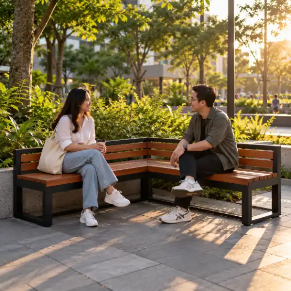 Desain Bangku Taman yang Bikin Orang Betah Ngobrol