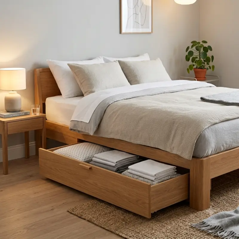 Tempat Tidur dengan Laci: Solusi Cerdas atau Sekadar Tren?