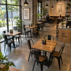 5 Cara Atur Meja Kursi Cafe yang Bisa Dongkrak Omzet