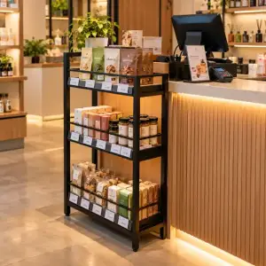 5 Trik Desain Rak Display Kasir untuk Picu Impulse Buying