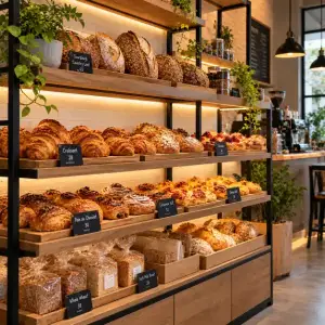 Apa Itu Bakery Shelving dan Fungsinya di Cafe