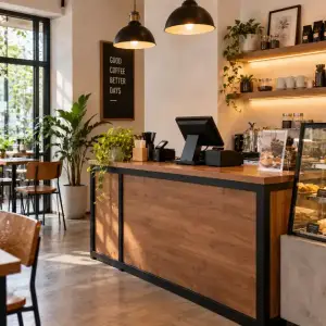 Cara Memilih Meja Kasir yang Pas untuk Kafe Minimalis