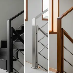 Railing Tangga Besi, Stainless, atau Kayu? Ini Bedanya