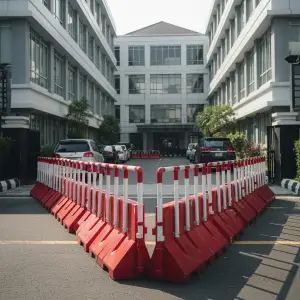 Tanpa Road Barrier, Arus Kendaraan Bisa Kacau