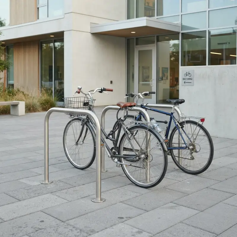 Bike Rack Stainless Steel Tipe U Double [4]