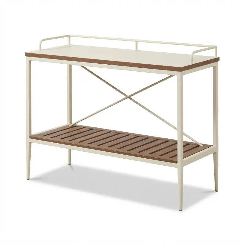 Console Table Besi Rak Kayu Scandinavian [5]