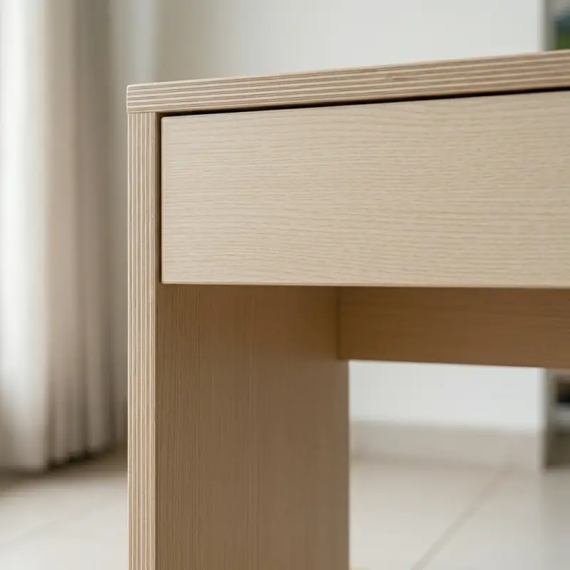 Console Table Laci Kayu Minimalis Finishing Natural [4]