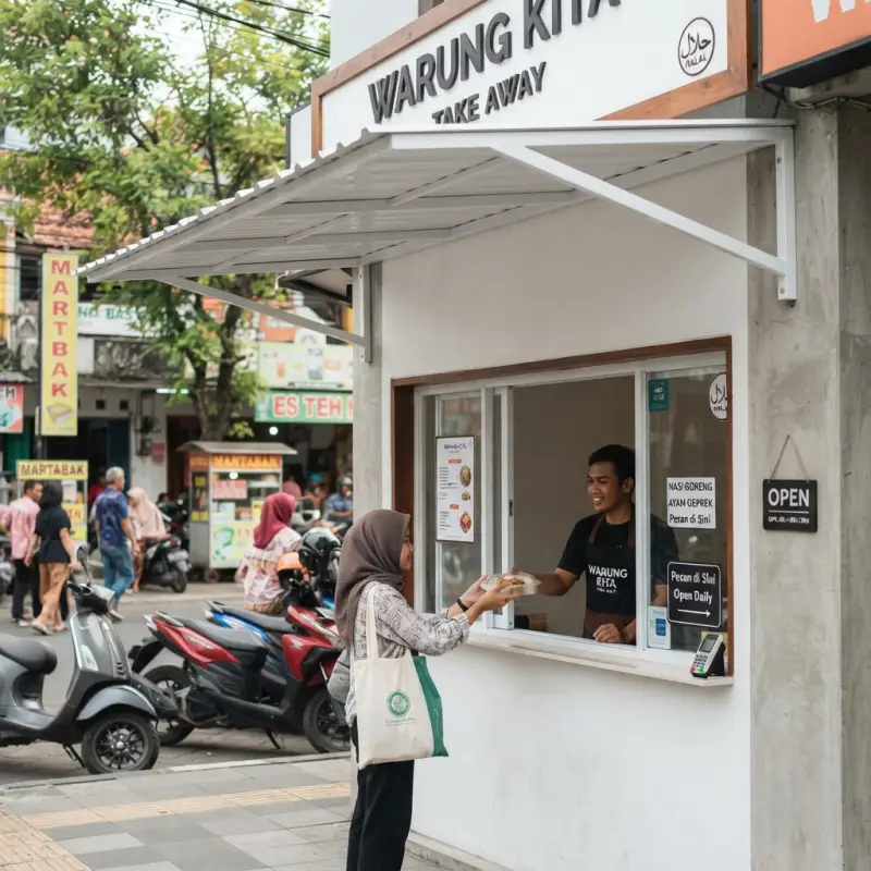 Kanopi Jendela Baja Ringan Atap Polycarbonate [2]