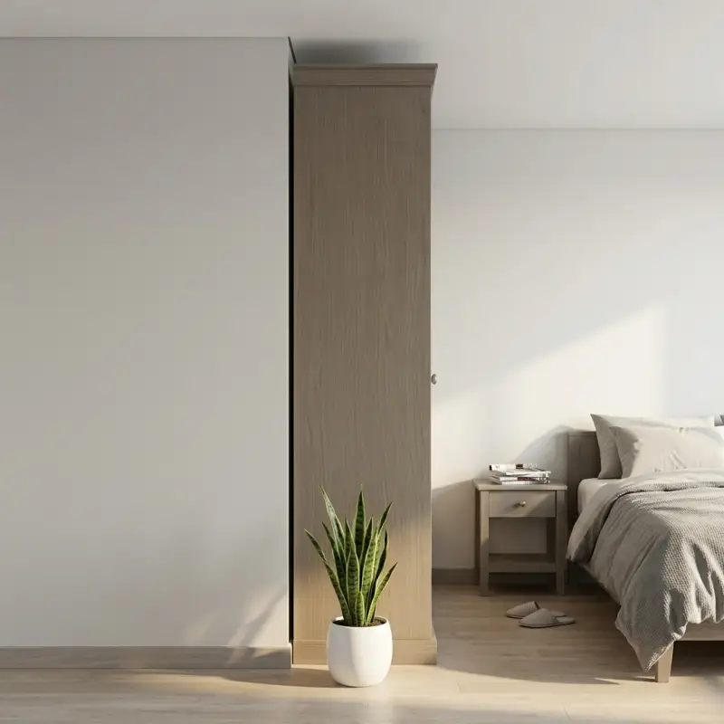 Lemari Pakaian 4 Pintu Gaya Klasik Modern [5]