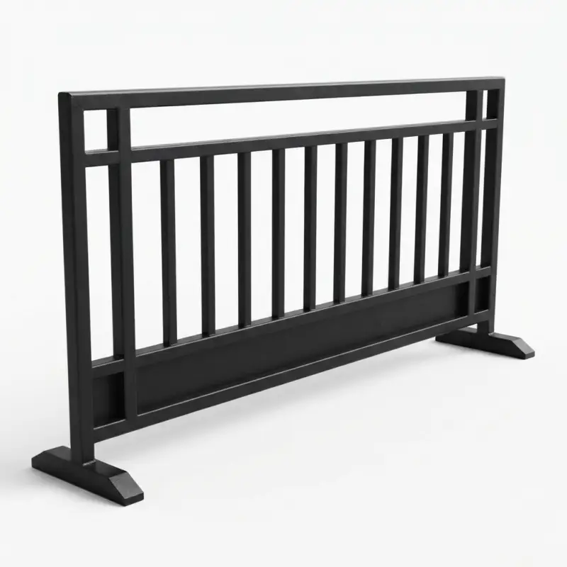 Pagar Pembatas Jalan Besi Hollow Finishing Powder Coat [5]