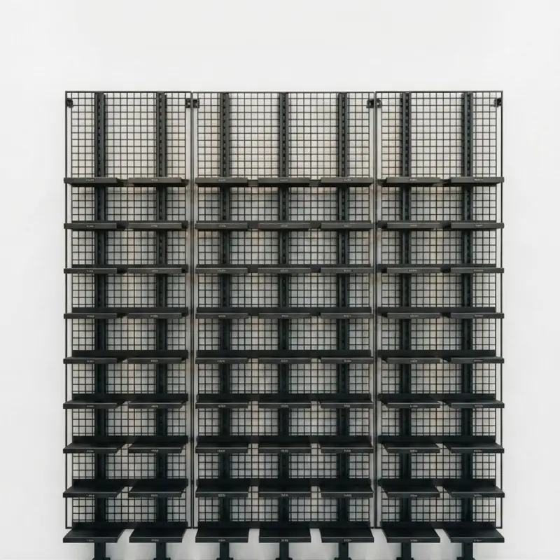 Rak Display Besi Wire Mesh Modular Multi-Tier [4]