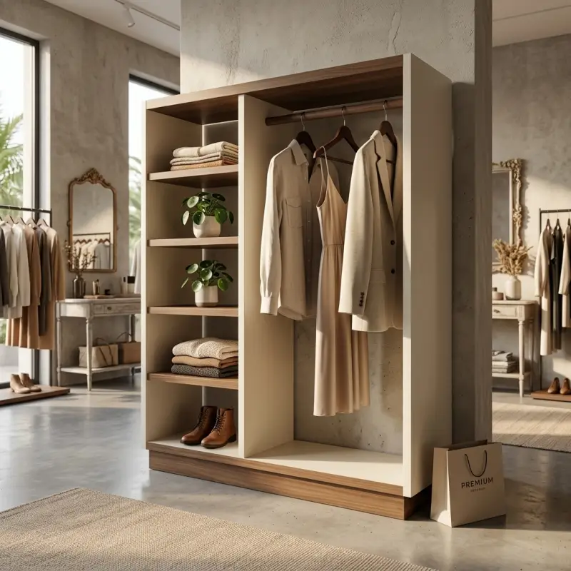 Rak Display Pakaian Open Wardrobe Minimalis [3]