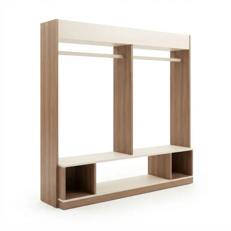 Rak Display Pakaian Open Wardrobe untuk Toko Retail [5]