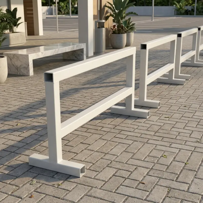 Road Barrier Besi Hollow Dua Rail [4]
