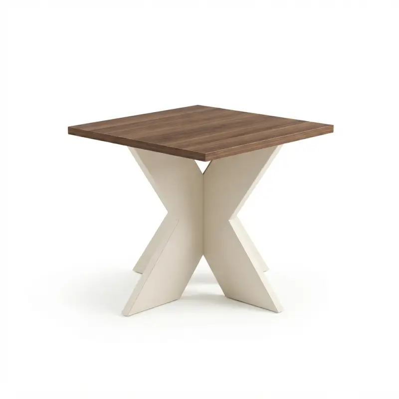 Side Table Kaki X Top Walnut [5]