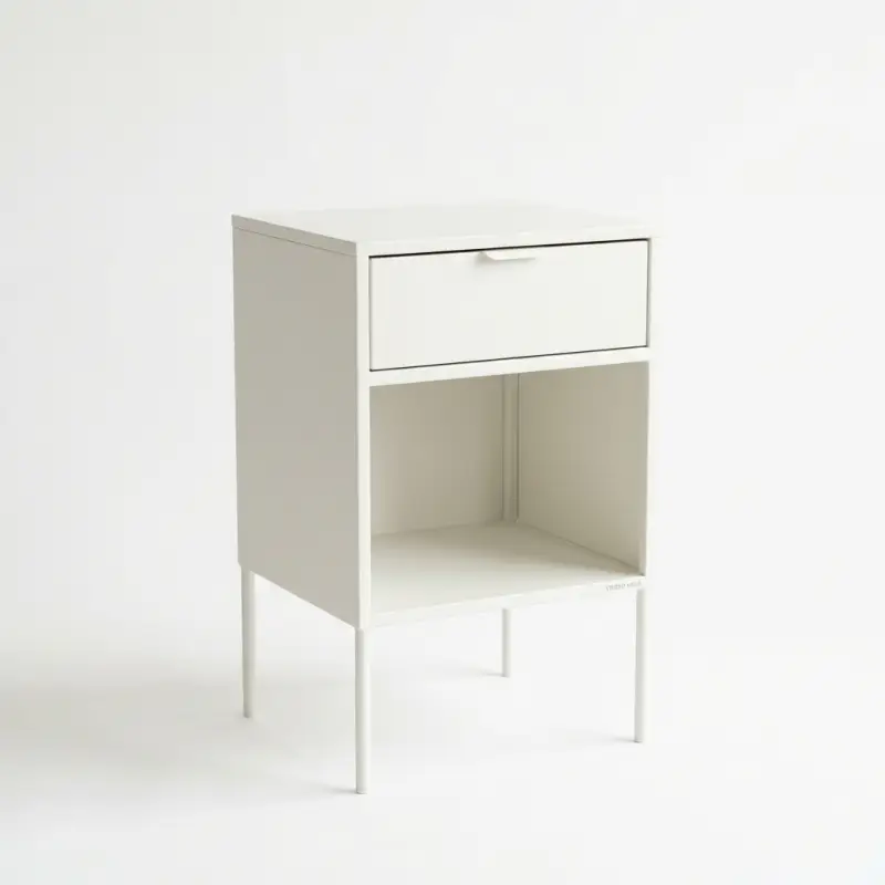 Side Table Minimalis 1 Laci dengan Rak Terbuka [5]