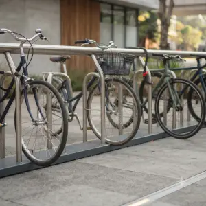 Bike Rack Stainless Railing Parkir Sepeda Outdoor [3]