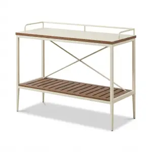 Console Table Besi Rak Kayu Scandinavian [5]