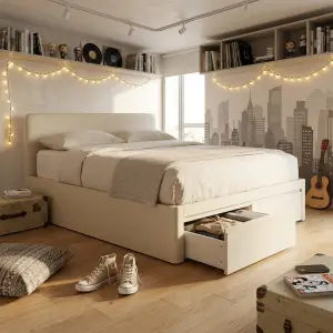 Dipan Laci Bawah Headboard Upholstery [2]