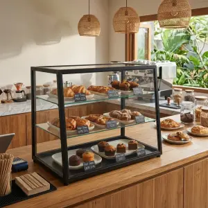 Display Case Pastry Rangka Besi 3 Susun [4]