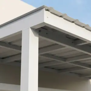 Kanopi Balkon Baja Ringan Atap Spandek [3]