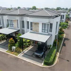 Kanopi Carport Besi Hollow Atap Polycarbonate [5]