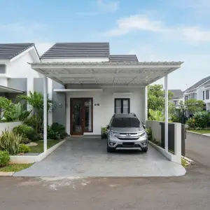 Kanopi Carport Minimalis Rangka Baja Ringan