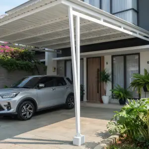 Kanopi Carport Rangka Baja Ringan Atap Alderon [3]