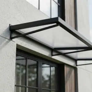 Kanopi Jendela Besi Hollow Atap Polycarbonate [4]