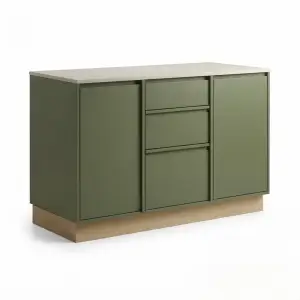 Kitchen Base Cabinet 2 Pintu 3 Laci Finishing Matte