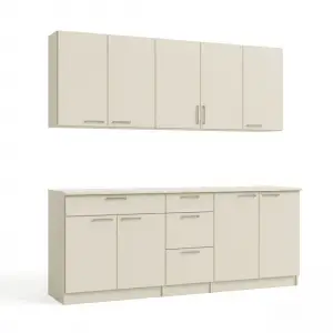 Kitchen Cabinet Set Bawah & Atas Finishing Melamine [2]