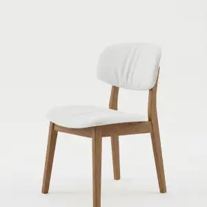Kursi Cafe Rangka Kayu Solid Dudukan Berlapis