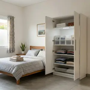 Lemari Pakaian 2 Pintu Minimalis [3]