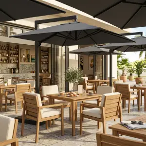 Payung Kantilever Outdoor Area Cafe & Restoran [3]