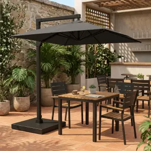 Payung Kantilever Outdoor Area Cafe & Restoran [4]