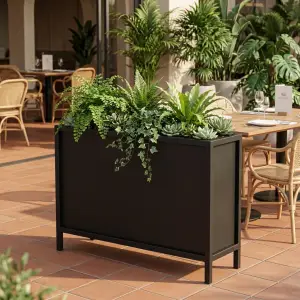 Planter Box Besi Standing Partisi Tanaman [2]