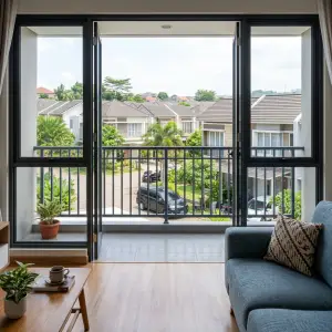 Railing Balkon Besi Hollow Finishing Cat Powder Coat [2]