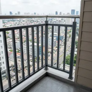 Railing Balkon Besi Hollow Finishing Powder Coat [3]