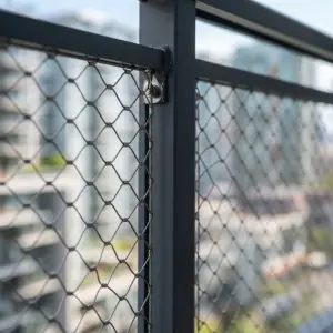 Railing Balkon Besi Wire Mesh [4]