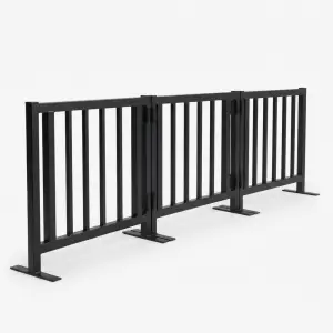Road Barrier Besi Portable Sistem Panel [5]