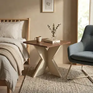 Side Table Kaki X Top Walnut [4]