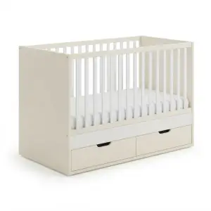 Tempat Tidur Bayi dengan Laci Penyimpanan Bawah [5]