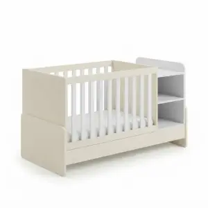 Tempat Tidur Bayi dengan Rak Penyimpanan Samping [5]