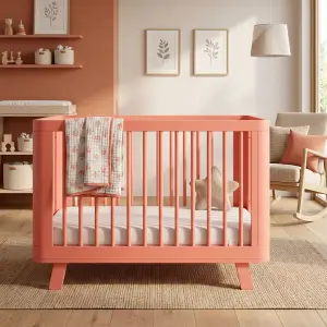 Tempat Tidur Bayi Kayu Gaya Skandinavia [2]
