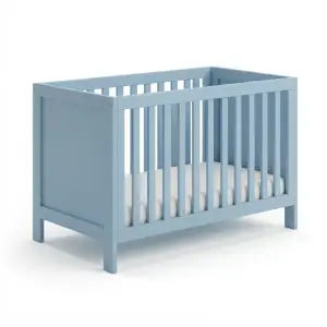 Tempat Tidur Bayi Kayu Minimalis Baby Blue [5]