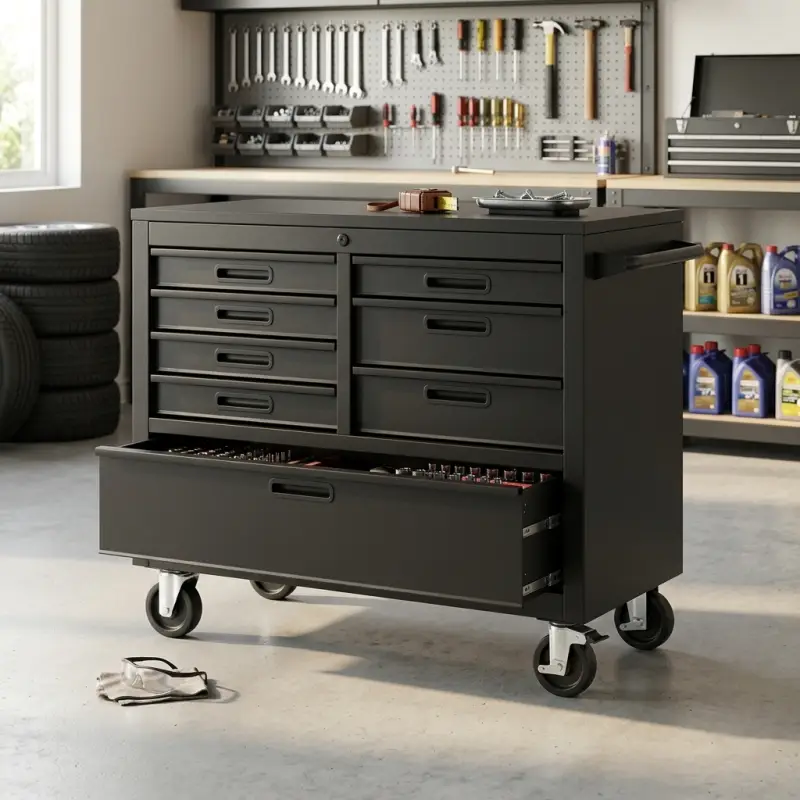 Tool Cabinet Besi Multi-Laci dengan Roda [2]