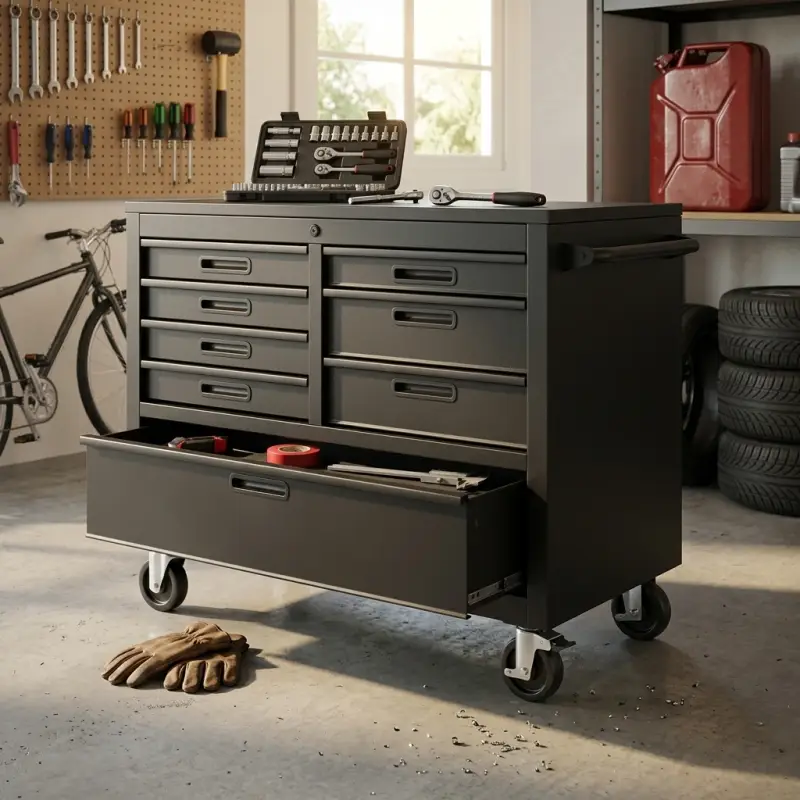 Tool Cabinet Besi Multi-Laci dengan Roda [3]